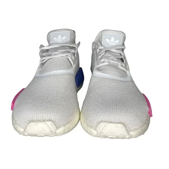 Adidas NMD_R1 EE6674 Grey Pink Running Sneakers Shoes Womens Size 8.5 - Picture 8 of 9
